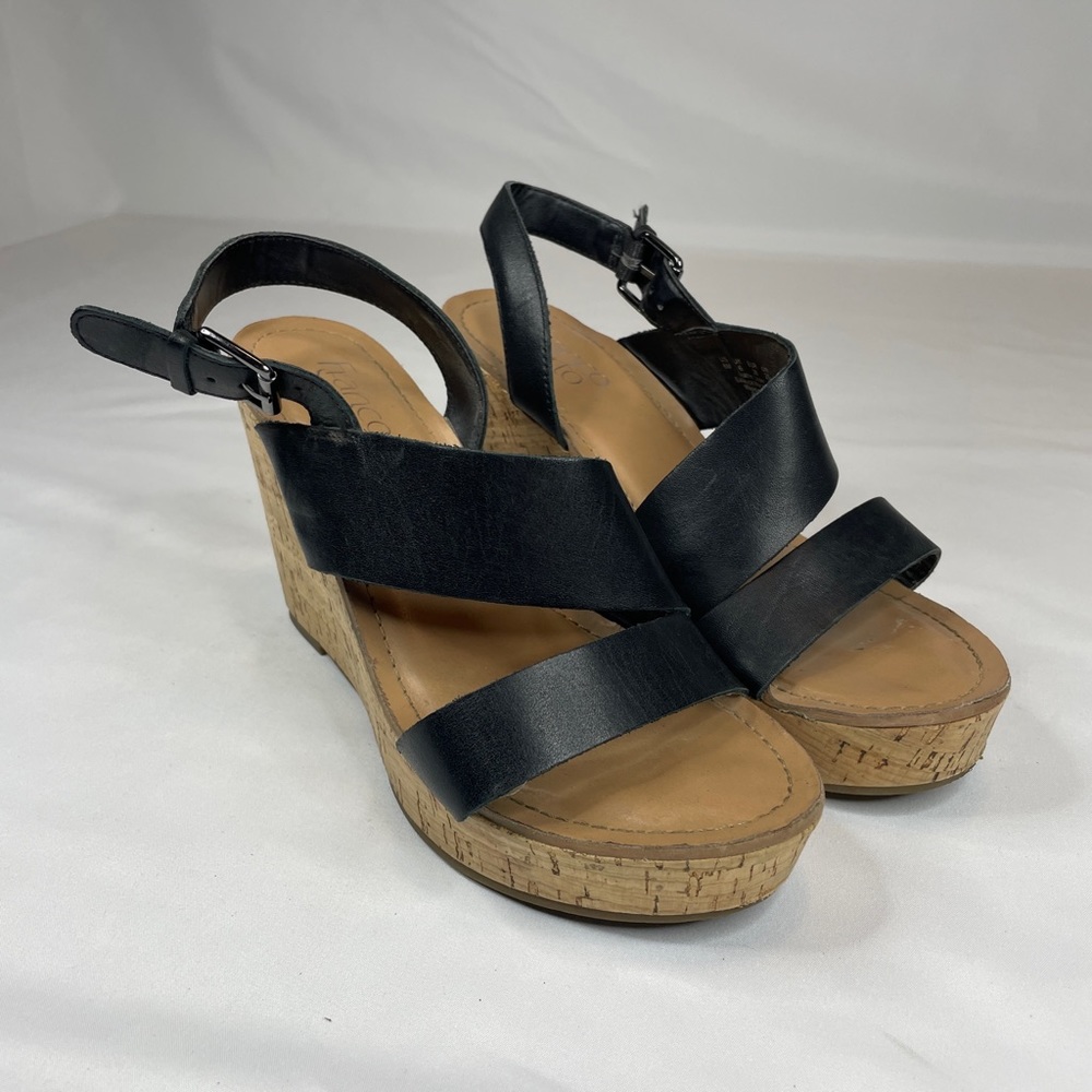Franco Sarto Cork Wedge Size 8